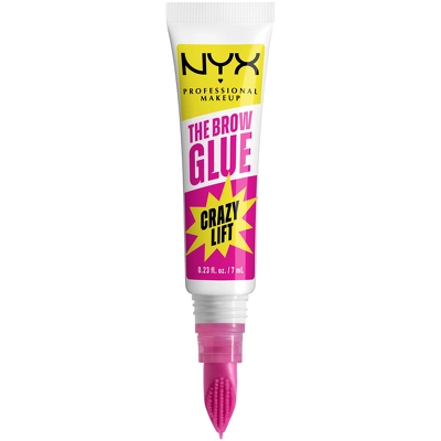 NYX Prof. Makeup The Brow Glue Crazy Lift 7 ml - 01 Transparent