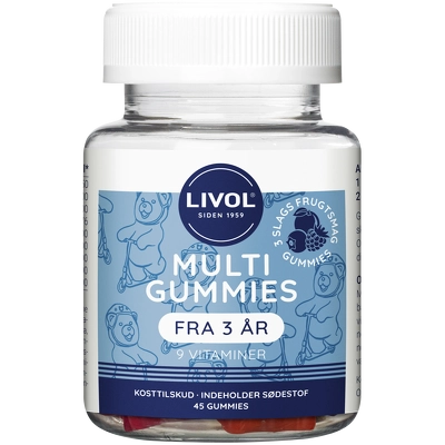 Livol Multi Gummies Original 45 Pieces