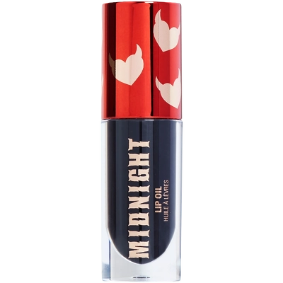 Makeup Revolution Lip Glaze Oil 4,6 ml - Truly Sinful Midnight Black