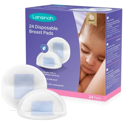 Lansinoh Nursing Pads Disposable - 24 Pieces