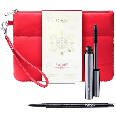 KIKO Milano SNOW-KISSED HOLIDAY Skiglam Black Duo Eyes Gift Set (Limited Edition)
