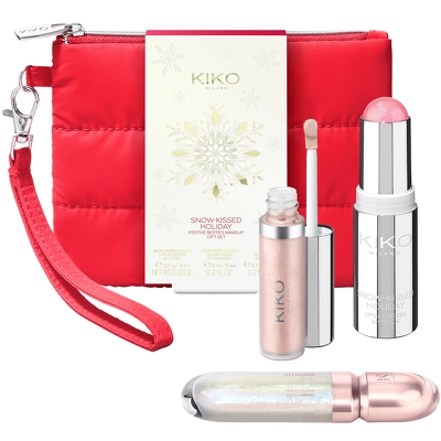 KIKO Milano SNOW-KISSED HOLIDAY Festive Besties Makeup Gift Set (Limited Edition)