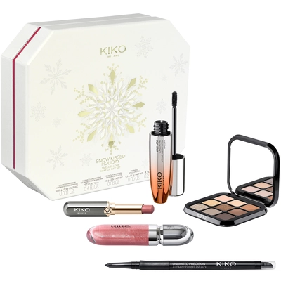 KIKO Milano SNOW-KISSED HOLIDAY Timeless Look Makeup Gift Set (Limited Edition)