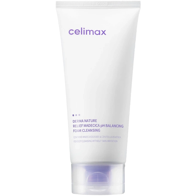 Celimax Derma Nature Relief Madecica PH Balancing Foam Cleansing 150 Ml Celimax Derma Nature Relief Madecica PH Balancing Foam Cleansing 150 Ml