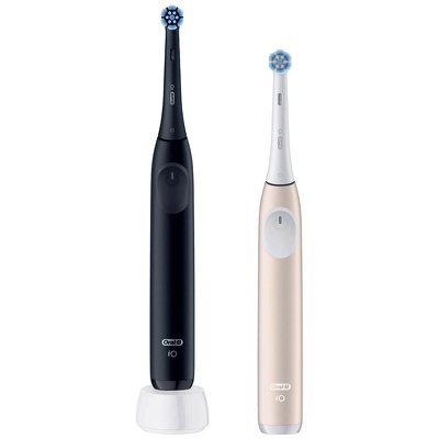 Oral-B iO Series 2 Duo Pack - Night Black + Calm Pink
