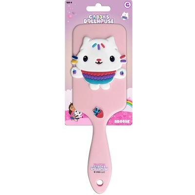 Gabbys Dollhouse Paddle Brush Cakey