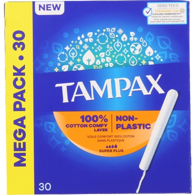 Tampax Super Plus 30 Pieces