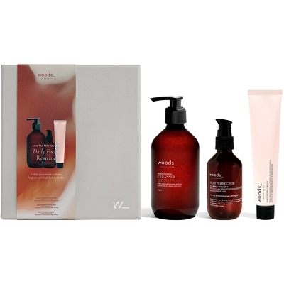 Woods_Copenhagen Love The Skin You're In - Daily Facial Routine Gift Set (Limited Edition)