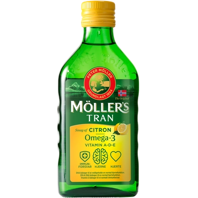 Möller's Tran Citron 250 ml