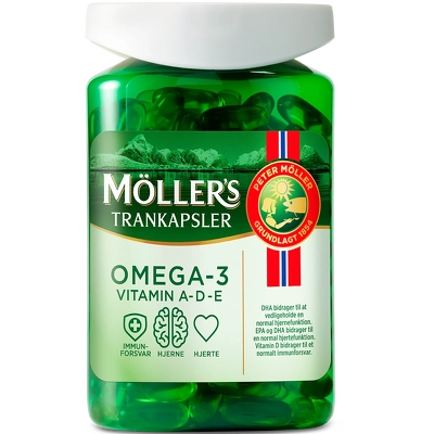 Möller's Trankapsler 150 Pieces