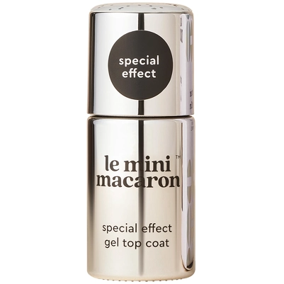 Le Mini Macaron Gel Top Coat 8,5 ml - Silver Glitter
