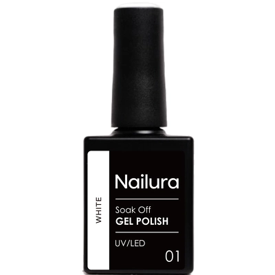 Nailura Gel Polish 10 ml - 01 White