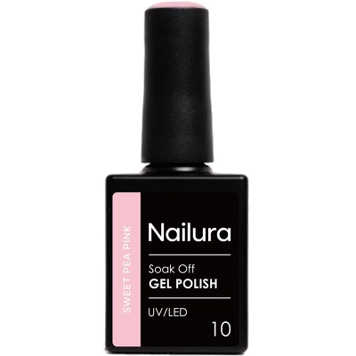 Nailura Gel Polish 10 ml - 10 Sweet Pea Pink