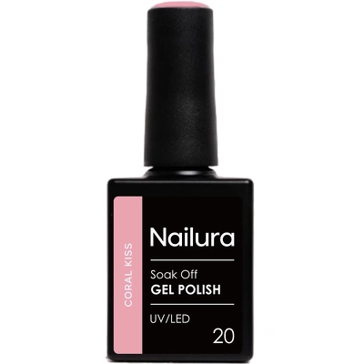Nailura Gel Polish 10 ml - 20 Coral Kiss