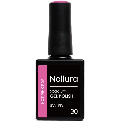 Nailura Gel Polish 10 ml - 30 Hot Pink Pop
