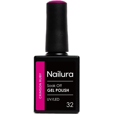 Nailura Gel Polish 10 ml - 32 Crimson Ruby