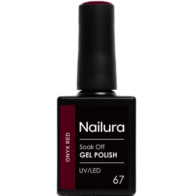 Nailura Gel Polish 10 ml - 67 Onyx Red