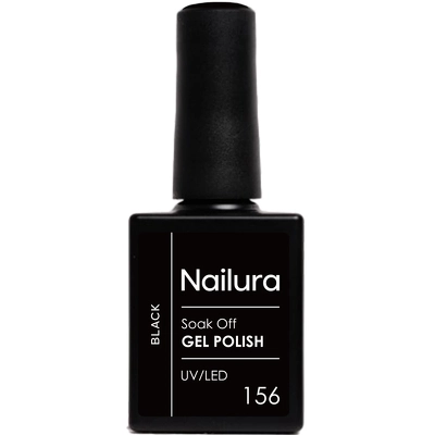 Nailura Gel Polish 10 ml - 156 Black