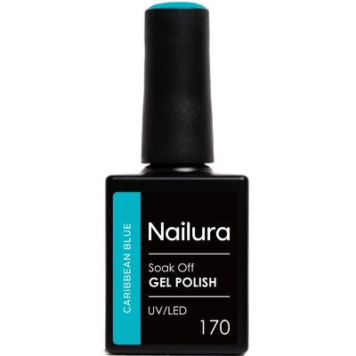 Nailura Gel Polish 10 ml - 170 Caribbean Blue
