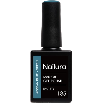 Nailura Gel Polish 10 ml - 185 Aegean Blue Green