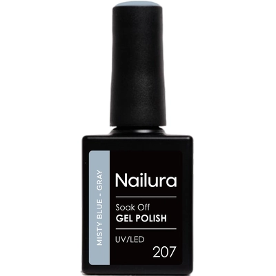 Nailura Gel Polish 10 ml - 207 Misty Blue Gray