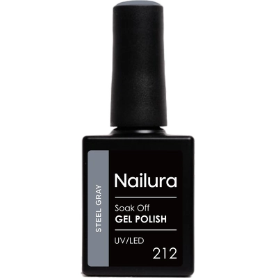 Nailura Gel Polish 10 ml - 212 Steel Gray