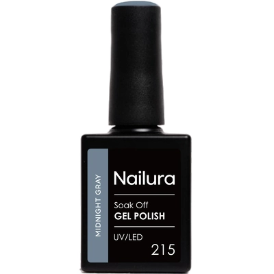 Nailura Gel Polish 10 ml - 215 Midnight Gray