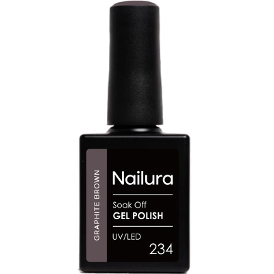 Nailura Gel Polish 10 ml - 234 Graphite Brown