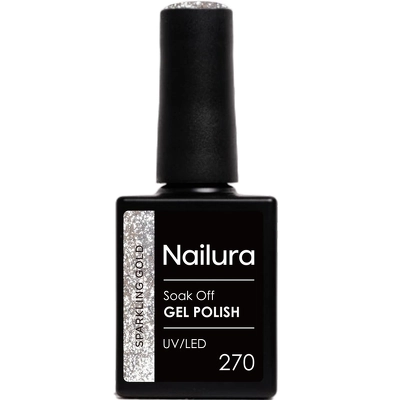 Nailura Cat Eye Gel Polish 10 ml - 270 Sparkling Gold