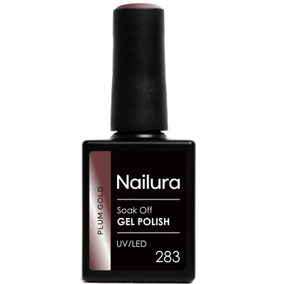 Nailura Cat Eye Gel Polish 10 ml - 283 Plum Gold