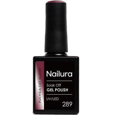 Nailura Cat Eye Gel Polish 10 ml - 289 Fuchsia Cat Gleam