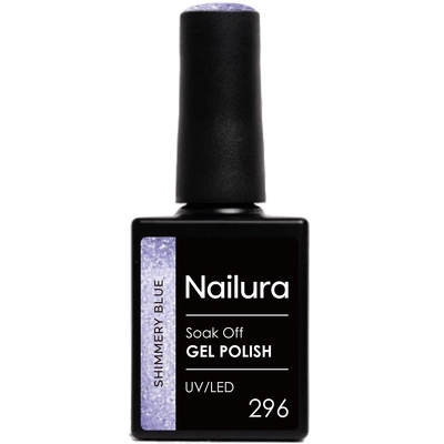 Nailura Cat Eye Gel Polish 10 ml - 296 Shimmery Blue