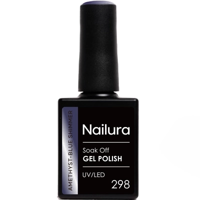 Nailura Cat Eye Gel Polish 10 ml - 298 Amethyst Blue Shimmer