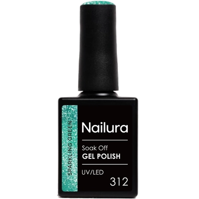 Nailura Cat Eye Gel Polish 10 ml - 312 Sparkling Green