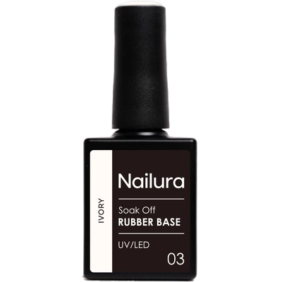 Nailura Rubber Base 10 ml - 03 Ivory