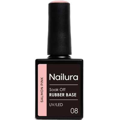 Nailura Rubber Base 10 ml - 08 Salmon Pink