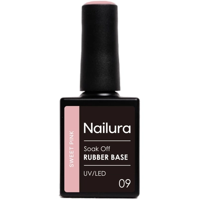 Nailura Rubber Base 10 ml - 09 Sweet Pink