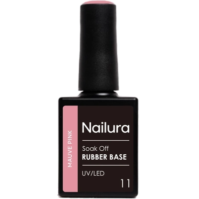 Nailura Rubber Base 10 ml - 11 Mauve Pink