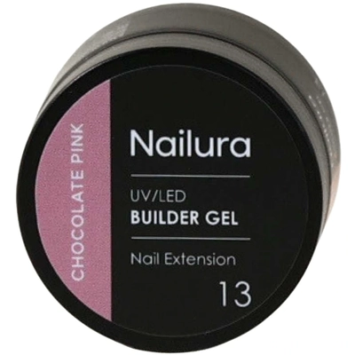Nailura Builder Gel 10 gr. - 13 Chocolate Pink