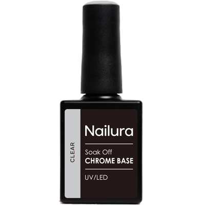 Nailura Chrome Base Gel 10 ml - Clear