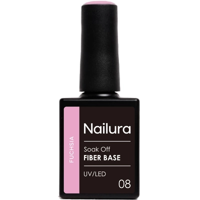 Nailura Fiber Base 10 ml - 08 Fuchsia