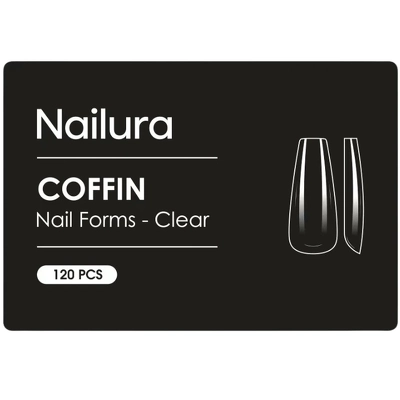 Nailura Nail Tips 120 Pieces - Coffin