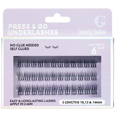 G Beauty Lashes Press & Go Underlashes - Everyday