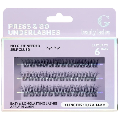 G Beauty Lashes Press & Go Underlashes - Casual