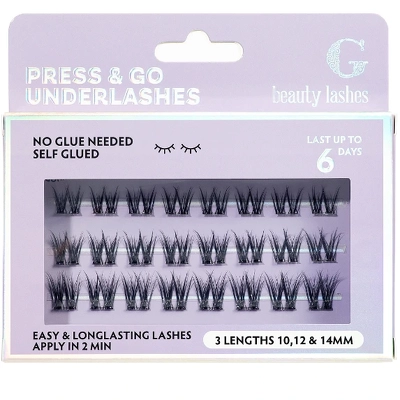 G Beauty Lashes Press & Go Underlashes - Flirty
