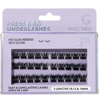 G Beauty Lashes Press & Go Underlashes - Glam