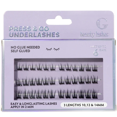G Beauty Lashes Press & Go Underlashes - Chrush