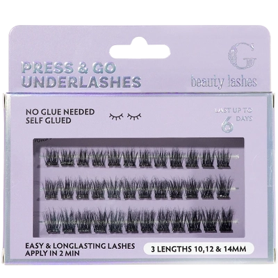 G Beauty Lashes Press & Go Underlashes - Lust