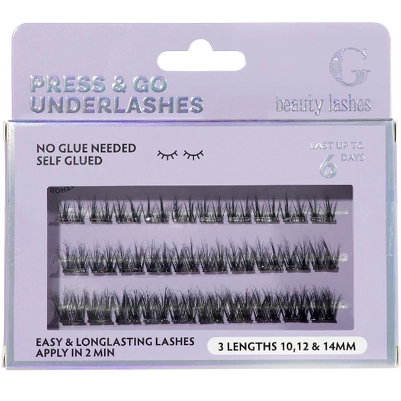 G Beauty Lashes Press & Go Underlashes - Date