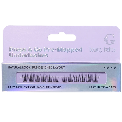 G Beauty Lashes Press & Go Pre-mapped Underlashes - Glow